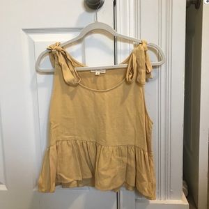 Pacsun babydoll tank top